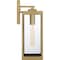 Quoizel Westover 1-Light Antique Brass Outdoor Wall Lantern WVR8406A - alternate 3
